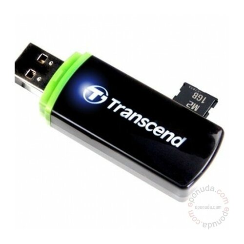 Transcend USB TS-RDP5K SD, MMC, MSD čitač memorijskih kartica Slike
