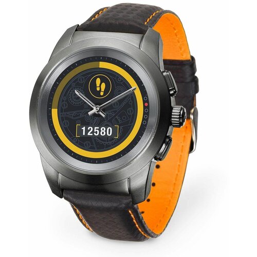 Mykronoz Zetime Premium pametni sat crno narandžasti Slike