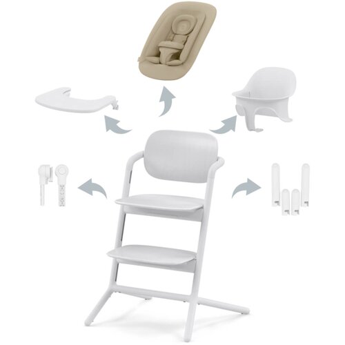 Cybex Gold® otroški stolček lemo™ set 4v1 all white Cene