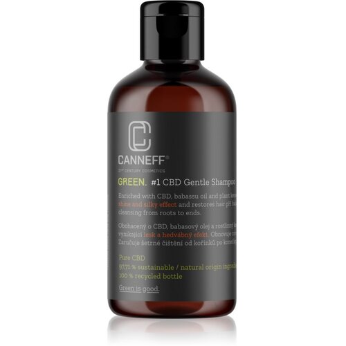 Canneff Green CBD Gentle Shampoo regenerirajući šampon za sjajnu i mekanu kosu 200 ml Cijene