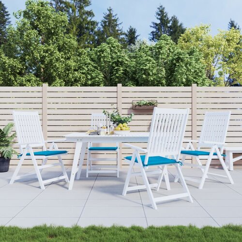  Jastuci za vrtne stolice 4 kom plavi 50 x 50 x 4 cm od tkanine Cijene