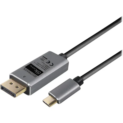 MaxTrack Kabel USB-C na DisplayPort 1m, (21230341)