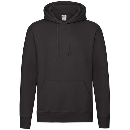 Fruit Of The Loom Czarna bluza męska z kapturem Hooded Sweat Cene