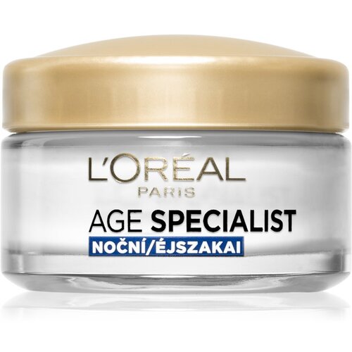 L&amp;acute;Or&amp;eacute;al Paris Age Specialist 65+ hranjiva noćna krema protiv bora 50 ml Slike
