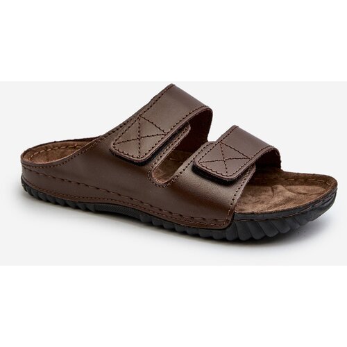Inblu Comfortable Men's Flip-Flops with Velcro Straps Cene