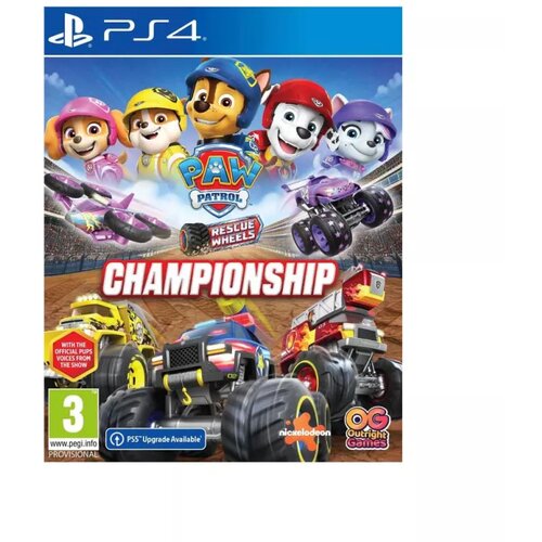 Bandai Namco PS4 PAW Patrol Rescue Wheels: Championship Slike