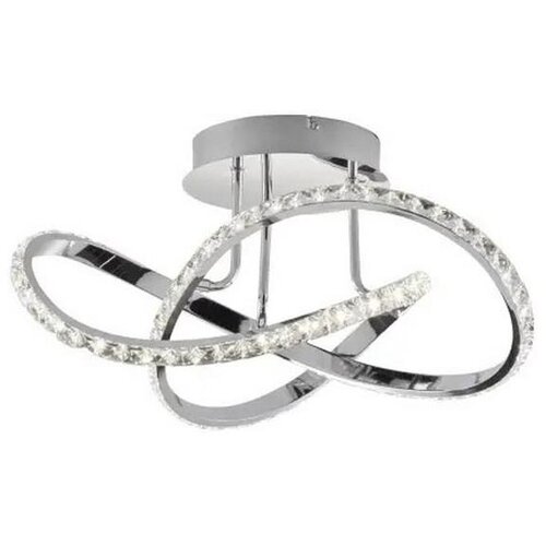  LED prigu&scaron;iva povr&scaron;inski montiran luster ABRO LED/26W/230V sjajni hrom Cene