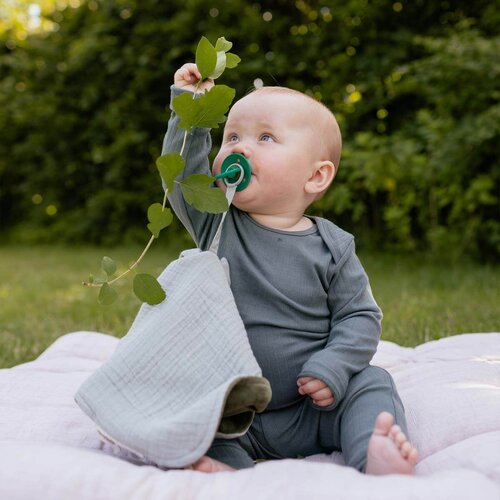 Bibs mazilica za bebe Cloud muslin/Iron plush Slike