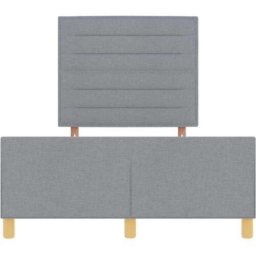  Krevet Sivi 120x200 cm Tkanina Slike