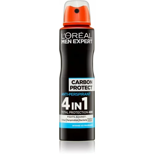 L´Oréal Paris men expert carbon protect 4in1 antiperspirant deodorant v spreju 150 ml za moške
