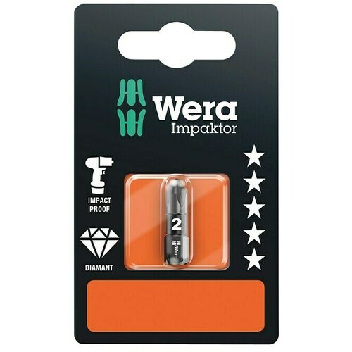 Wera Premium Plus Bit nastavak 855/1 Impaktor (PZ 2, 25 mm) Slike