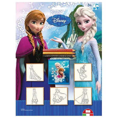 Disney Sez za bojenje sa pečatima Frozen Slike