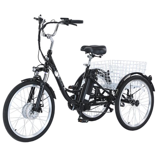 Gogobest GF100 električni tovorni tricikel 350 W E-kolo 36 V 20 Ah baterija, (21960293) Cene