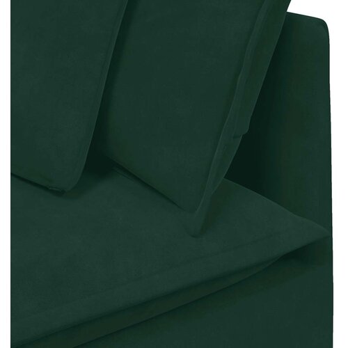 Modularna sofa s jastucima, bar&amp;scaron;unasta tamnozelena Slike