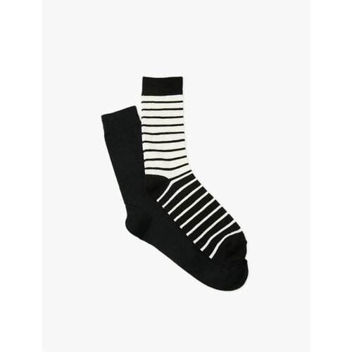 Koton Striped Set of 2 Socks Multicolored Slike