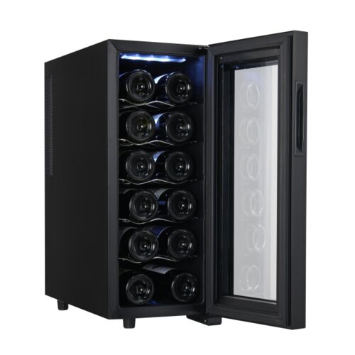 Zilan ZLN4682 Vitrina, 33l, 12 boca vina, Antracit Cijene