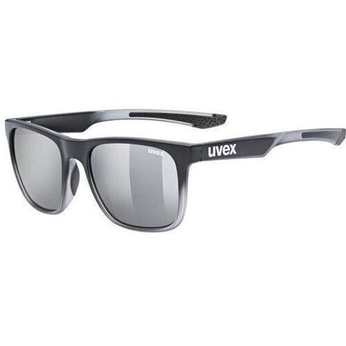Uvex LGL 42 Black Transparent/Silver Cene