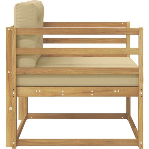  Srednja sofa za van Poliester Bijela Slike