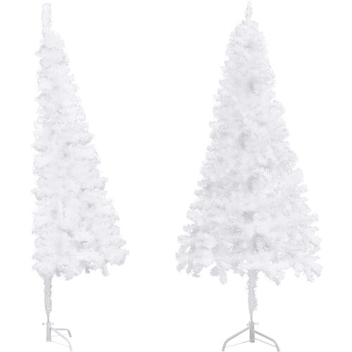  Kutno umjetno božićno drvce bijelo 240 cm PVC Slike