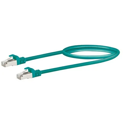 SCHWAIGER Mrežni kabel (CAT6, Duljina: 0,5 m, Zelene boje, RJ45 utikač, Do 1 GBit/s)