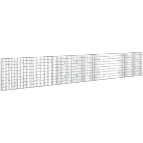  Gabion s žicom debljine 5 mm i mrežom 5x10 cm 600x10x100 cm - 10 cm 100 cm 600 cm Slike