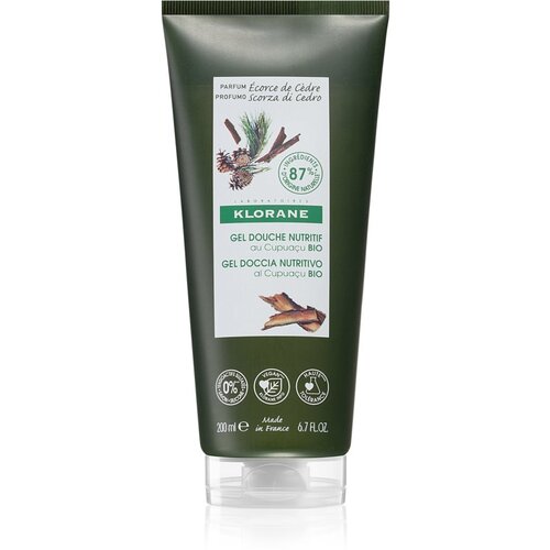 Klorane Cupua&amp;ccedil;u Bio &amp;Eacute;corce de C&amp;egrave;dre hranjivi gel za tu&amp;scaron;iranje 200 ml Slike