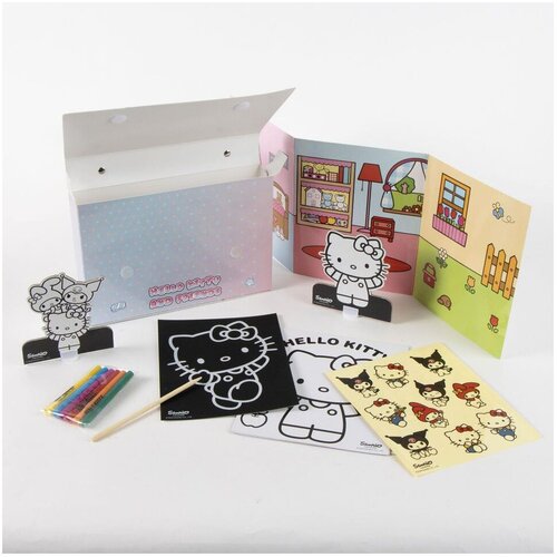 Hello Kitty Papirnata torbica za bojanje and Friends, 24,5 x 16 cm Slike
