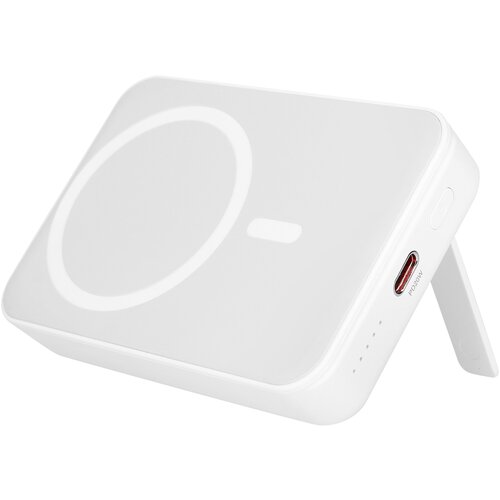 BWOO Zunanja baterija MagSafe 10000 mAh - 20W vrata USB-C in zložljivo stojalo, Bela, (5000017430) Cene