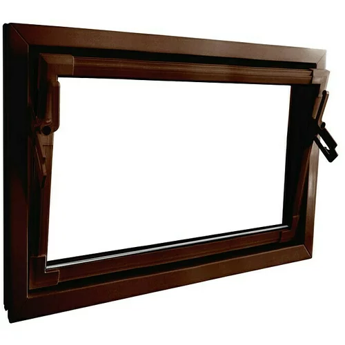  Podrumski prozor s IZO staklom (80 x 60 cm, Smeđa)