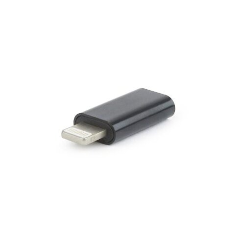  USB adapter Type-C (female) to iPhone (male), BLACK, GEMBIRD A-USB-CF8PM-01 Cijene