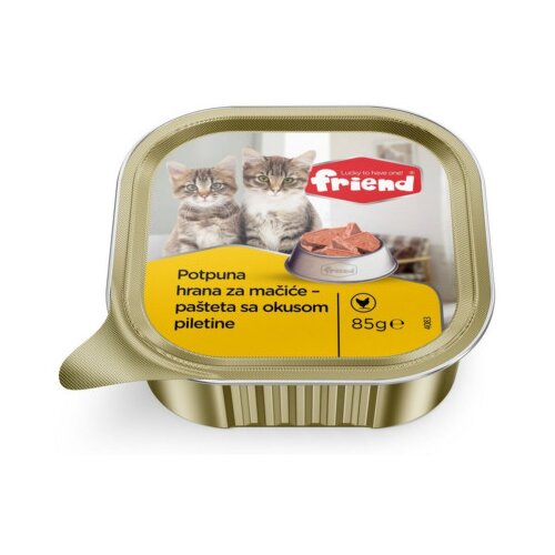 Friend Pa&scaron;teta za mačiće sa okusom piletine 85g Cijene
