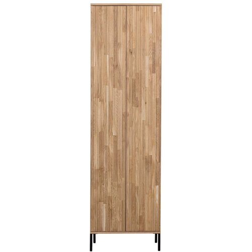 WOOOD Omarica iz masivnega hrasta 60x210 cm Gravure – Cene