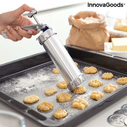 InnovaGoods Aparat za kolačiće i slastičarska vrećica 2-u-1 Prekies Cijene