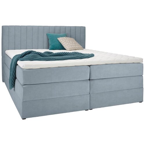 Premium Living Postelja Boxspring Simon, Zelena, 180x200 Cene