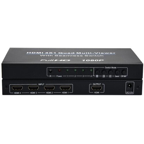 Kettz MQ-K400 1080p HDMI Preklopnik 4u1, Quad/Multi-viewer funkcija Cene