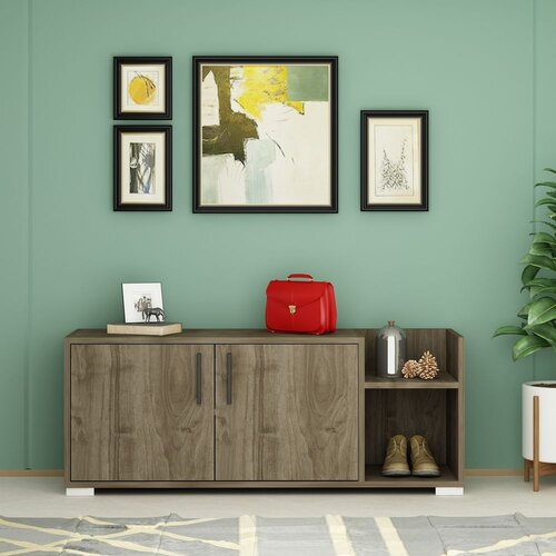 Woody Fashion cipelarnik sunrise walnut Slike