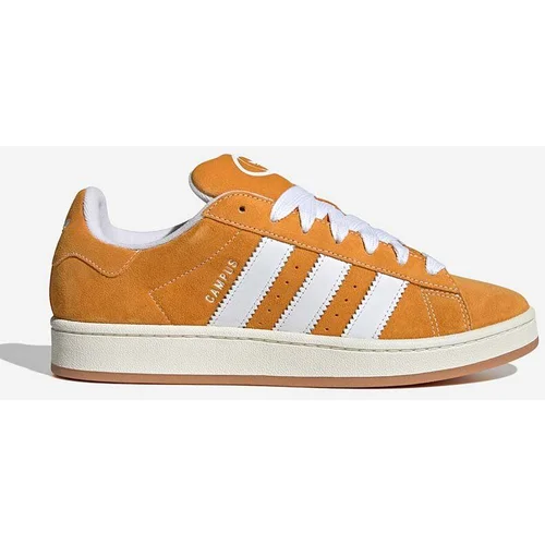 Adidas superge iz semiša Campus 00S rumena barva