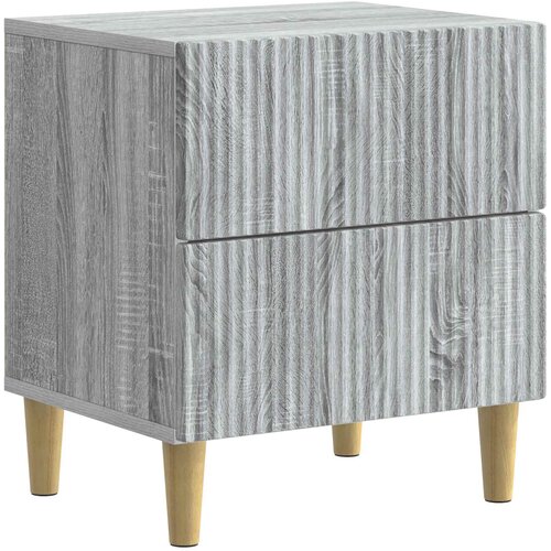 vidaXL Noćni ormar Siva sonoma 43 x 34 5 x 48 cm Konstruirano drvo - Siva sonoma 1 Cene