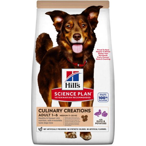 HILL'S SCIENCE Plan Adult Culinary Creations Medium raca & krompir - 14 kg Cijene