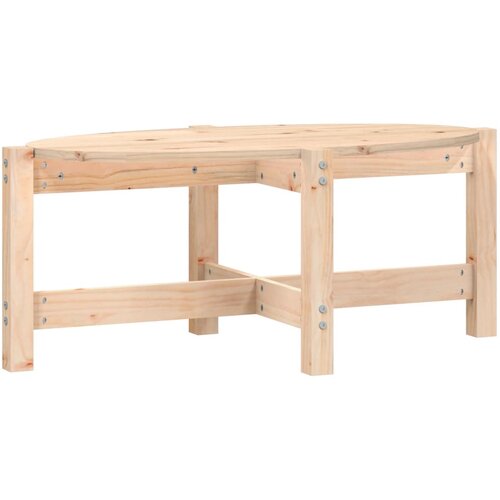 Maison Chic Klubska mizica - kavna mizica - Nizka mizica 87x48x35 cm trdna borovina, (21754010) Cene