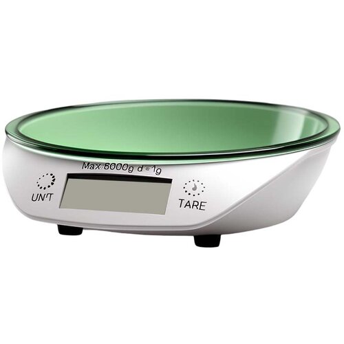 Avizar Kuhinjska tehtnica 5 Kg z vgrajeno posodo za peko in sestavine, Bela, (5000277280) Slike