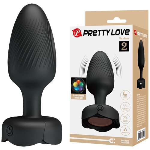Pretty Love 2026 VIBRACIJSKI ANALNI ČEP Pretty Love Varian Led Light Slike
