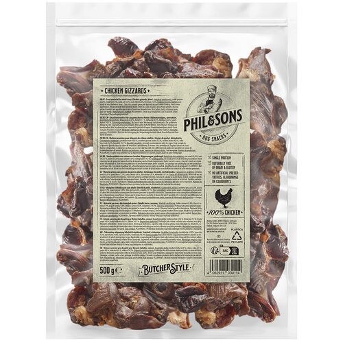 Phil & Sons piščančji želodčki - 500 g Cene