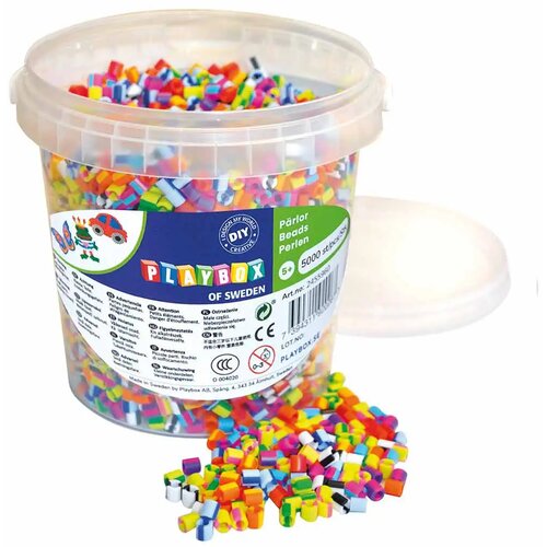 Playbox 5mm MIDI perle za glačanje - prugasti komadi 5000 kom Cene