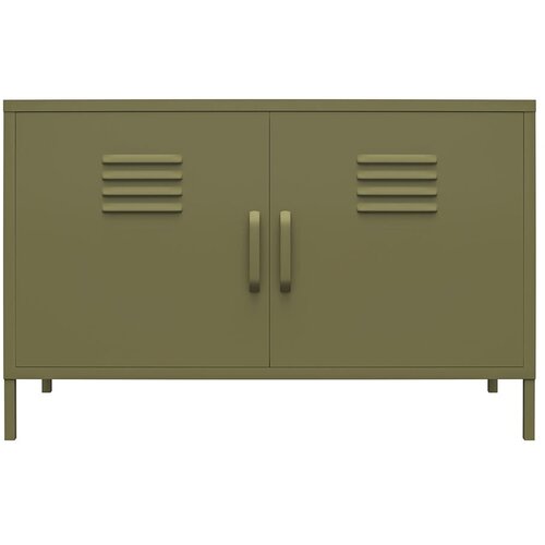 St&amp;oslash;raa Zeleni metalni ormarić 98x63 cm Bradford &amp;ndash; Slike
