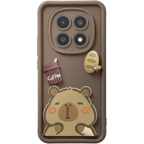 AVIZAR Ovitak za Redmi Note 15 s 3D motivi Capybara, Rjava, (5000274397) Cene