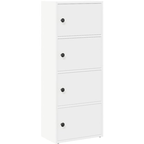 Maison Chic Knjižna omara - Knjižni regal bela 40x24x102 cm inženirski les, (21725644) Cene