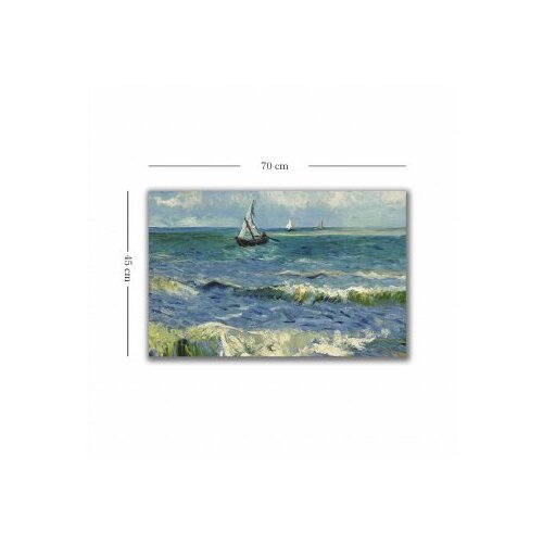 Wallxpert Slika na zidu na platnu 45x70cm Slike