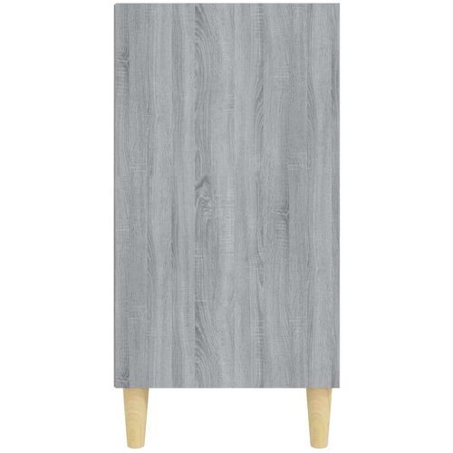 VidaXL Komoda siva sonoma 57x35x70 cm iverna plo&amp;scaron;ča Slike