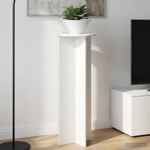  Stalak za biljke 2 pcs Bijela visokog sjaja &amp;Oslash;40 x 100 cm Slike